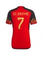 Billige Belgia Kevin De Bruyne #7 Hjemmedrakt VM 2022 Kortermet
